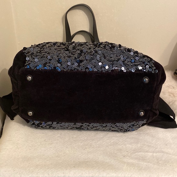 Vintage Y2K Juicy Couture  Juicy Velour & leather sequins Bag - Picture 8 of 16